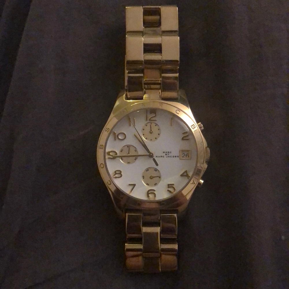 Henry Chronograph Gold Watch